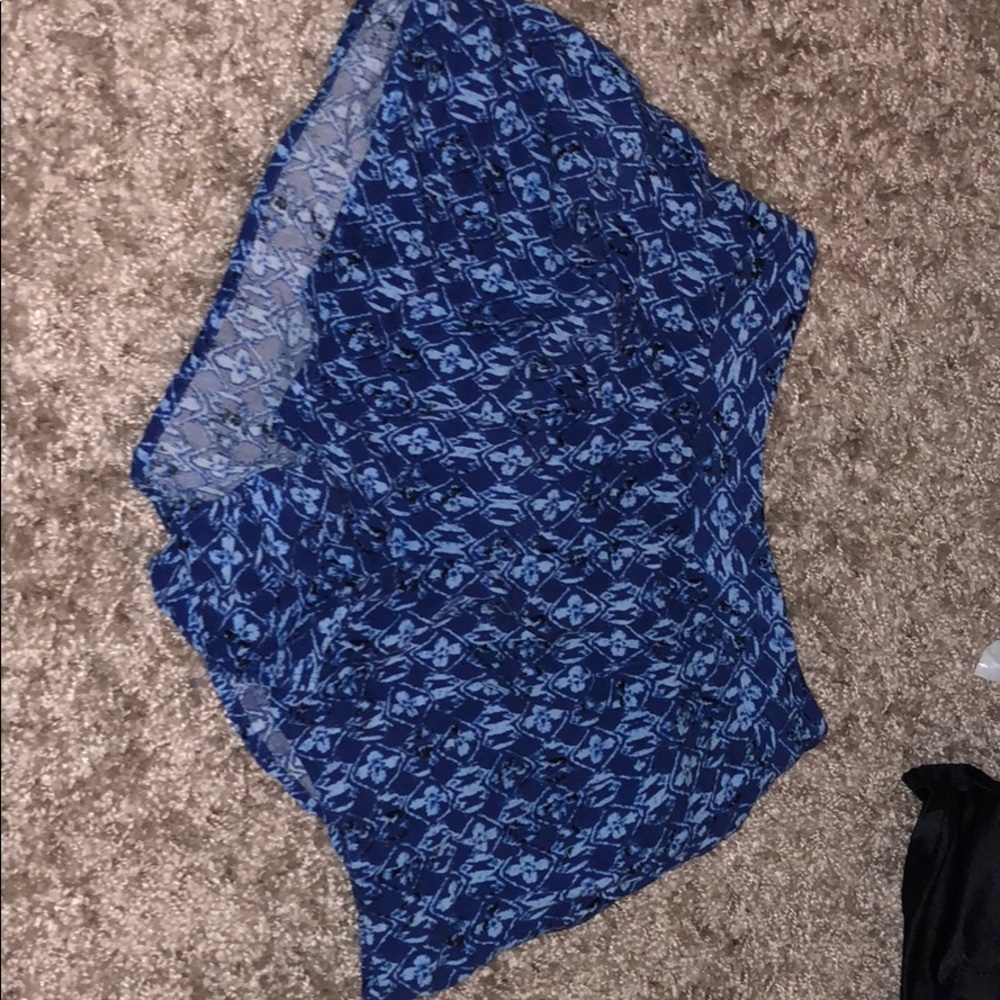 Navy blue shorts